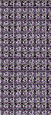 Yeşil, tarafsız ve sarı renkli çiçekler. Kumaş desenli papatya çiçekleri ayrıntıları.