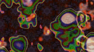 Flowers on brown colors. Flat Flower Elements Design. Colour Spring Theme sketch pattern Background. Sketch flowers pattern. Raster illustration. In asian textile style.