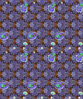 Çiçek arkaplanlı soyut zarafet eskiz deseni. Raster Güzel kumaş deseni.