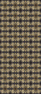 Altın desenli gri, bej ve kahverengi, altın elementli. Barok tarzında kusursuz bir doğulu süsü. Raster oryantal süs. Geleneksel klasik altın desen.