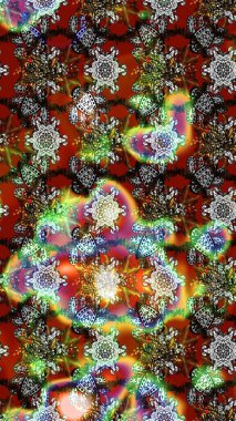 Kahverengi ve gri renkli çiçekler. Hediye ambalaj kağıdı, tebrik kartları, posterler ve pankart tasarımı. Raster düz çiçek çizim deseni.