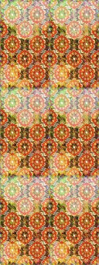 Tony 'nin kumaş kalıbını çiz. Raster illüstrasyonu. Modaya uygun kumaş deseni. Küçük çiçekte sevimli çiçek deseni var..