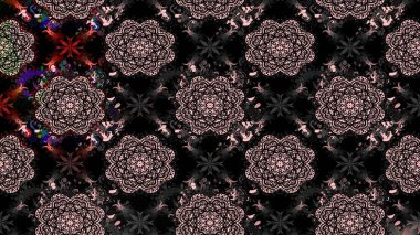 Sketch Floral Pattern in Raster illustration. Fancy fabric pattern. Colour Spring Theme sketch pattern Background. Flat Flower Elements Design.