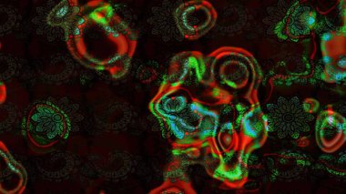 Raster illüstrasyonu. Siyah ve gri renklerde. Taslak dekoratif arka plan, çiçek mandala. Çiçek..