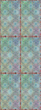 Suluboya etkisi. Organik elementler. Botanik kusursuz desen. Raster deseni.