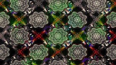 Çiçekli karalama şeklinde Raster çiçek deseni. Nazik, narin çiçek arkaplanı. Siyah renkte çiçekler.