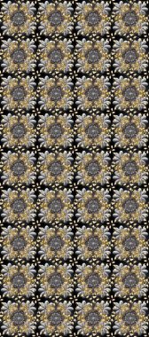 Kusursuz klasik raster altın desenli. Klasik klasik klasik arka plan. Gri, bej ve kahverengi renklerde altın elementlerle kusursuz desen. Geleneksel oryantasyon süsü.