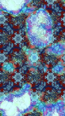 Şatafatlı bahar bahçesi dokusu. Çiçek deseni. Flower eskiz arka planı. Raster illüstrasyonu.