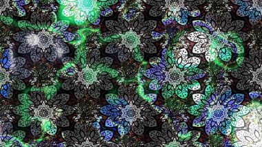 Küçük renkli çiçekler. Çiçekli bahar çiçekleri. Motley illüstrasyonu. Küçük çiçekte güzel bir desen. Moda baskıları için zarif bir şablon.