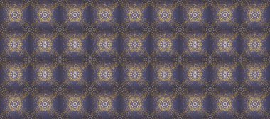 Raster illüstrasyonu. Güzel renklerde ve altın elementlerle kusursuz desen. Kusursuz altın desenli bukleler. Parlak dantel, stilize çiçekler, şal desenli. Doğu tarzı arabesk. Zarif altın deseni aç