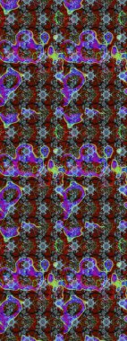 Raster Henna tarzı. Sınır Kızılderili çiçekli paisley patten. Taslak süsleme izi. Etnik Mandala havlusu. Tebrik kartı arkaplanı, boyama kitabı, arkaplan, tekstil için kullanılabilir.