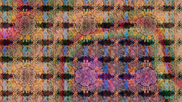 Çiçek arkaplanlı soyut zarafet eskiz deseni. Raster Güzel kumaş deseni.