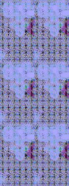 Çiçekli çiçek deseni, suluboya. Düz Çiçek Elementleri Tasarım Raster illüstrasyonu. Tarafsız ve mavi renkli çiçekler. Renkli Bahar Teması çizim kalıbı.