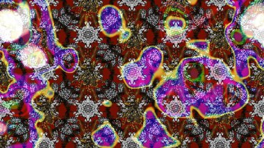 Çiçekli eskiz arkaplanı. Çocuk stili. Renkli Bahar Teması eskiz kalıbı. Düz Çiçek Elementleri Tasarımı.