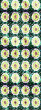 Karalama çiçekleri çizim kalıbı. Yeşil ve nötr el çizimi desen. Raster deseni. Sanat ilham verici ve nötr stil çiçekler ve arkaplan bırakır.