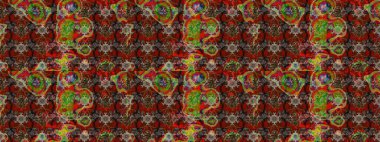 Düz Çiçek Elementleri Tasarımı. Raster. Renkli Bahar Teması çizim şablonu.