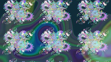 Suluboya tarzında mavi ve yeşil çiçekli zarif eskiz deseni, tasarım elementleri. Düzenlenebilir. Düğün davetiyeleri için çiçek deseni, tebrik kartları, hatıra defteri, baskı, hediye paketi, imalat