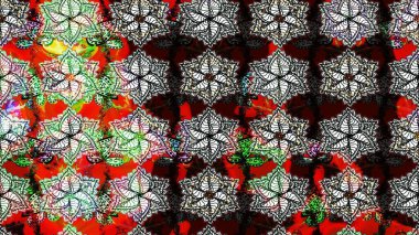 Moda baskıları için zarif bir şablon. Modern çiçek arkaplanı. Parlak renkli çiçekleri olan ve siyah ve nötr renklerde yaprakları olan harika bir çiçek deseni. Halk stili.