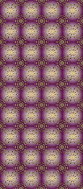 Tarafsız ve mor renklerde altın elementlerle kusursuz desen. Kusursuz altın desen. Raster doğulu süsü.