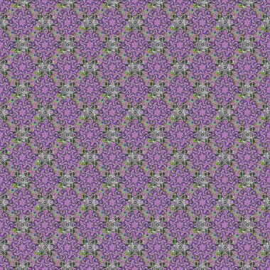 Raster çiçek desenli çiçek deseni, yapraklar, dekoratif elementler, sıçrama, lekeler, el çizimi kontur çizgileri ve Doodle çizim stili, grafik raster çizim çizimi.