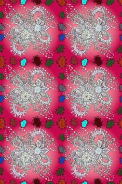 Suluboya çiçek buketi. Raster illüstrasyonu. Doğum günü kartı ya da düğün davetiyesi. Tarafsız ve pembe renklerde. Çiçekli tebrik kartı. Çiçek arka planı.