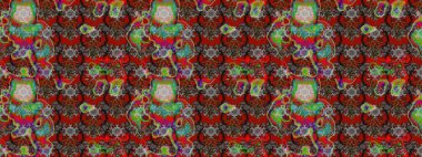 Kahverengi ve kırmızı renkte çiçekler. Çiçek desenli eskiz. Tişört baskısı için çiçek boyama rasteriName.