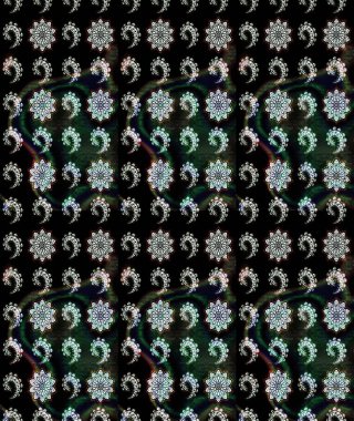 Vadinin çiçekleri siyah ve gri renklerde. Eskiz arkaplan modeli. Suluboya, elle çizilmiş. Raster - stok.