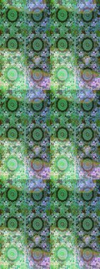 Düz Çiçek Elementleri Tasarımı. Modaya uygun kumaş deseni. Sevimli çiçek raster deseni. Renkli Yaz Teması çizim şablonu.