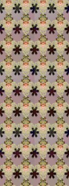 Küçük ölçekli çiçek basit şirin desende. Üretim, duvar kağıdı, baskı, hediye paketi ve scrapbooking Tekstil veya kitap için çiçek sorunsuz arka plan kapsar. Raster illüstrasyon.