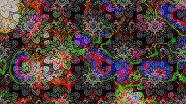 Çiçek kompozisyonu, el boyası, hassas şablon. Gri ve siyah renkte manzaralı çiçek deseni. Sevgililer günü ve tebrik kartı konsepti için şık bir davetiye. Üst görünüm, yumuşak biçim.