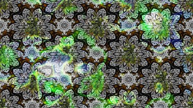 Taslak desenli, modaya uygun kumaş deseni. Şirin çiçek elementleri. Düz Çiçek Elementleri Tasarımı. Raster illüstrasyonu. Renkli Bahar Teması çizim şablonu.