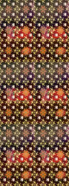 Süslü zentangle çizim dokusu, soyut çiçeklerle süslenmiş. Şekil verilmiş çiçeklerle eskiz deseni. Çiçek deseni duvar kağıdı, şablon dolguları ve web sayfası arkaplanı için kullanılabilir.