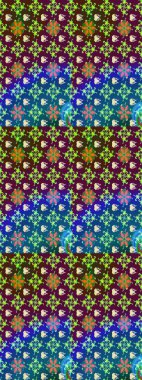 Mor ve mavi renklerde. Anti-stres için soyut örnek sayfası. Raster illüstrasyonu.