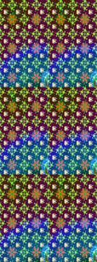 Mor ve mavi renklerde. Anti-stres için soyut örnek sayfası. Raster illüstrasyonu.