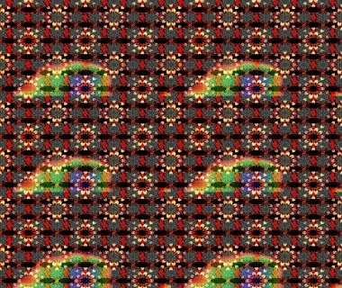 Küçük çiçekte güzel bir çiçek deseni var. Raster deseni. Çiçekli çiçek deseni, suluboya..