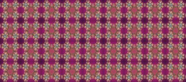 Kusursuz soyut bir arkaplan. Raster illüstrasyonu. Oriental raster klasiği ve altın desen.