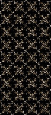Altın element siyah, bej ve kahverengi renklerde. Antika altın tekrarlanabilir duvar kağıdı. Damask pürüzsüz yineleme kalıbı. Barok tarzında altın çiçekli süs..