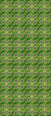 Klasik raster şablonu. Yeşil, gri, nötr ve altın desenli. Tekrarlayan ögelerle kusursuz soyut arkaplan.