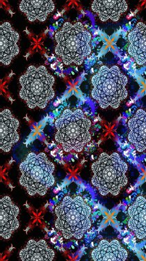 Nazikçe, güzel çiçek arkaplanı. Siyah renkli çiçekler. Raster çiçek desenli ve çiçekli..