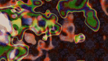 Hoş bir çiçek geçmişi var. Küçük bir çiçekte eskiz deseni. Raster illüstrasyonu. Güzel kumaş deseni.