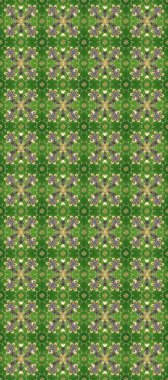 Damask kusursuz yinelenen arkaplan. Doku arka planında altın duvar kâğıdı. Yeşil, nötr ve gri renklerde altın element. Barok tarzında altın çiçekli süs..