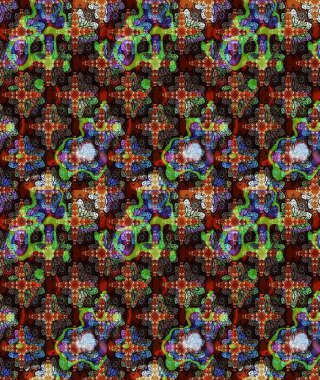 Güzel kumaş deseni. Raster illüstrasyonu. Küçük çiçekteki sevimli çiçek deseni. Güzel karalamalı çiçek deseni çiz..