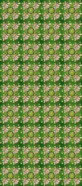 Noel, kar tanesi, yeni yıl. Yeşil, bej ve gri renklerde altın elementlerle kusursuz klasik desen. Yeşil, bej ve gri renklerdeki altın pürüzsüz desen altın elementlerle.