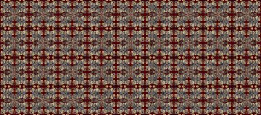 Kahverengi, gri ve bej renklerde altın element. Süslü raster dekorasyonu. Kahverengi, gri ve bej üzerine altın rengi klasik barok çiçeksiz desenler. Lüks, kraliyet ve Viktorya dönemi konsepti.