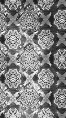 Gri ve nötr renkte çiçekler. Sevimli çiçek raster deseni. Renkli Yaz Temalı eskiz kalıbı. Düz Çiçek Elementleri Tasarımı.