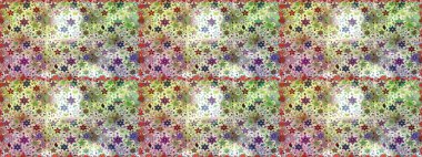 Tarafsız ve bej renkli çiçekler. Küçük çiçekte sevimli çiçek deseni var..