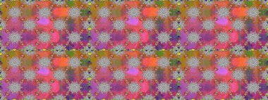 Şatafatlı bahar bahçesi dokusu. Gri ve pembe renklerde çiçeksiz. Çiçek deseni. Raster illüstrasyonu. Gri ve pembe renkte çiçekler.