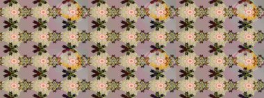 Güzel kumaş deseni. Hoş bir çiçek geçmişi var. Raster illüstrasyonu. Küçük çiçekte çizim deseni.
