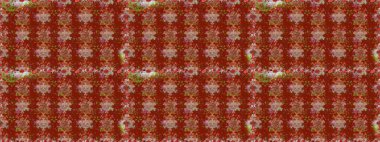 Raster illüstrasyonu. Kusursuz. Kırmızı renkte çiçekler. Şirin çiçek elementleri..