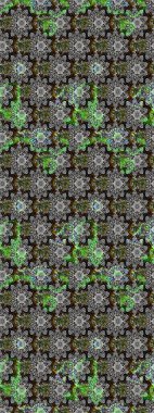 Düz Çiçek Elementleri Tasarımı. Gri ve siyah renkli çiçekler. Renkli Bahar Teması eskiz kalıbı. Güzel çiçek deseni..